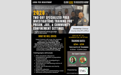 𝗜𝗻𝗣𝗲𝗿𝘀𝗼𝗻 𝗣𝗥𝗘𝗔 𝗦𝗽𝗲𝗰𝗶𝗮𝗹𝗶𝘇𝗲𝗱 𝗜𝗻𝘃𝗲𝘀𝘁𝗶𝗴𝗮𝘁𝗶𝗼𝗻𝘀 𝗧𝗿𝗮𝗶𝗻𝗶𝗻𝗴